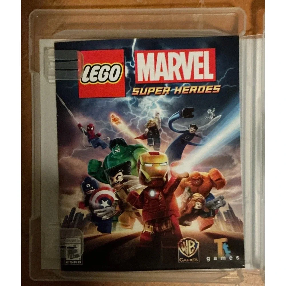 Lego Marvel Super Heroes Sony PlayStation 3 PS3 Video Game with‎ Manual